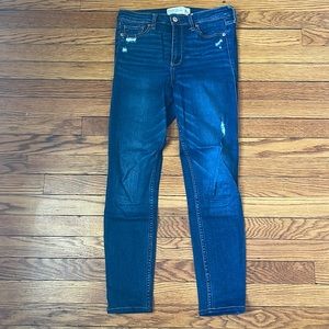 Abercrombie jeans, ankle cut, skinny look